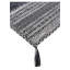 Azizi Striped Hand Woven Cotton Black Rug-102097742