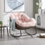 Chaise berçante d'extérieur en acier Alvan-647876950