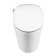 Smart Bidet Elongated Toilet, Auto Open & Close, Heated Seat, Wireless Remote Control, Premium