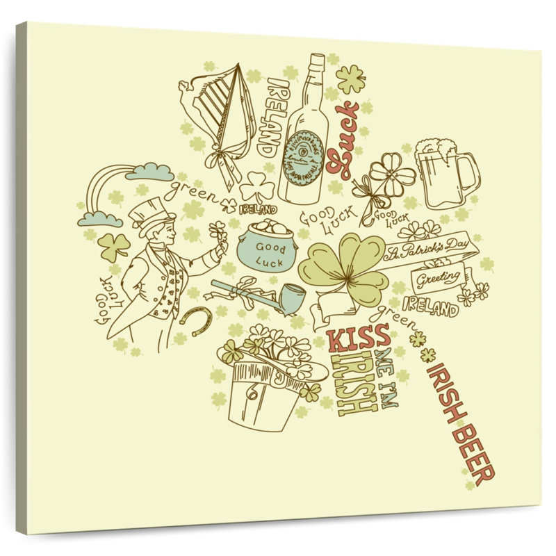 Lelend All Things Irish, 39" H x 39" W
