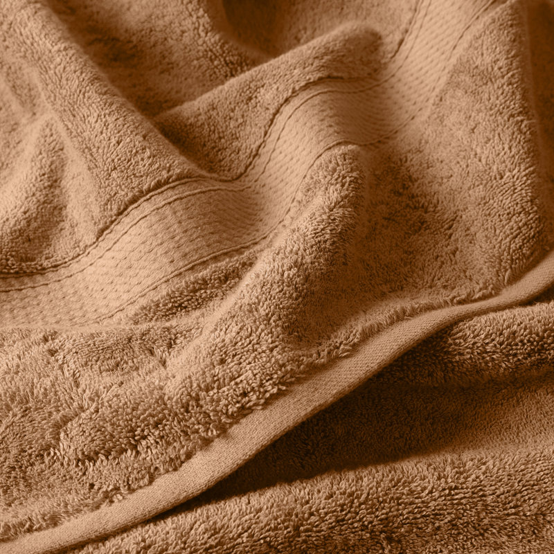 Scotia Egyptian Cotton Bath Towel Set, Rust, 3Pc Towel Set  (1Bath, 1Hand, 1Face)