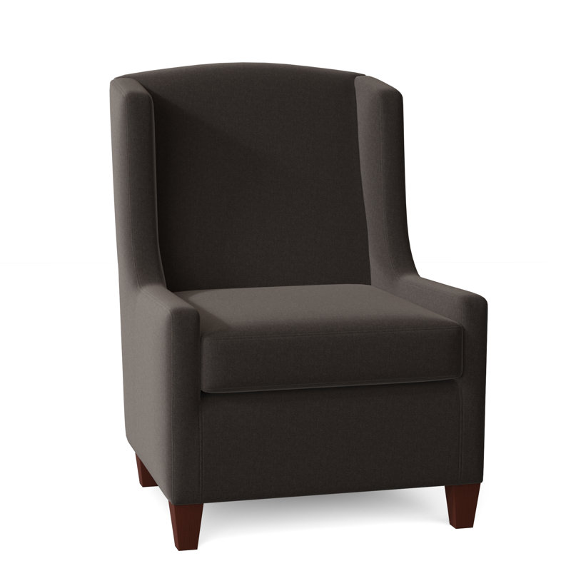 Fauteuil à oreilles de 31 po de largeur Sweetwater, Beau sergé noir performance 45, Non, Manhattan