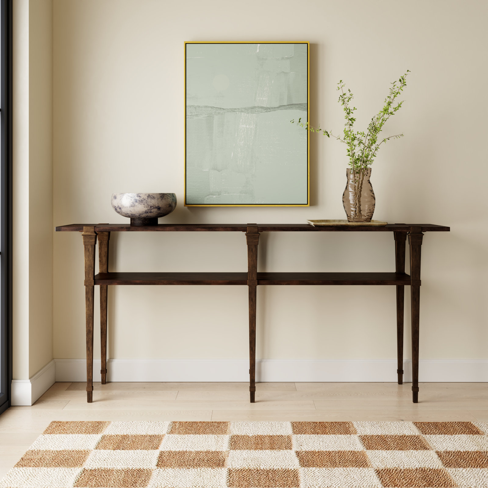 HomeAccent 80'' Console Table
