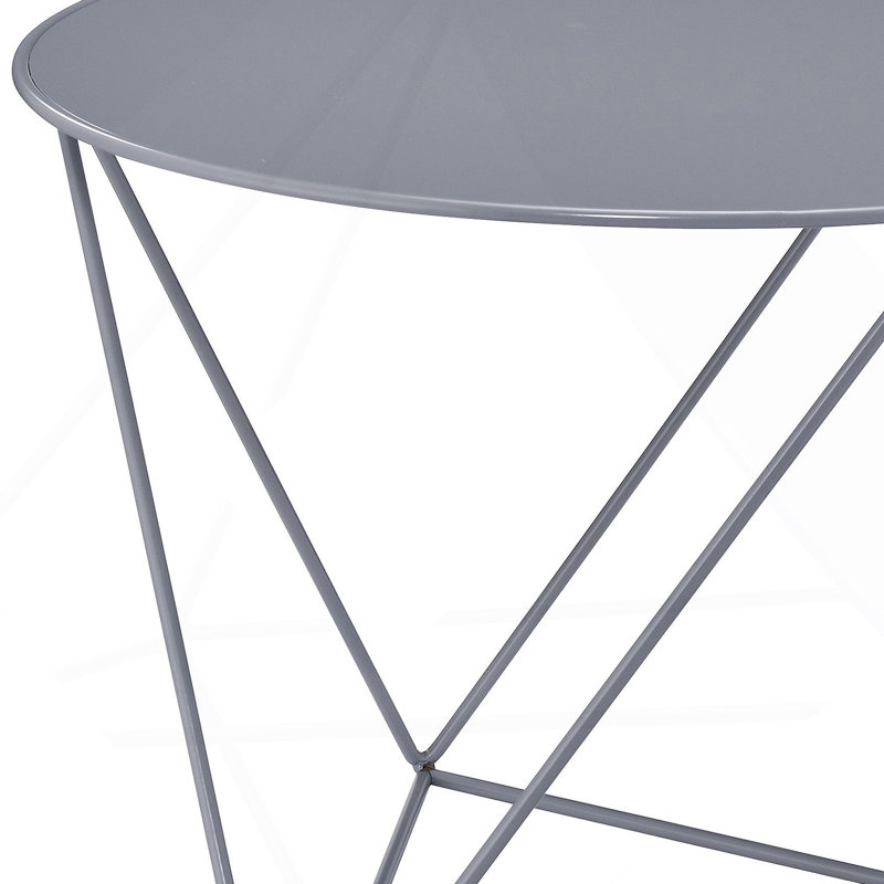 Table d'appoint grise