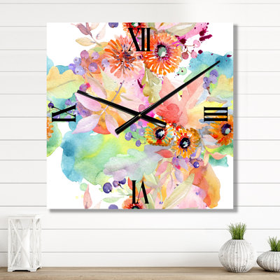 Metal Wall Clock