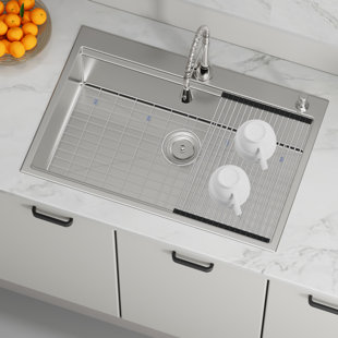 Évier de cuisine 33 L
