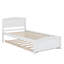 Lit plate-forme avec lit gigogne-658363910