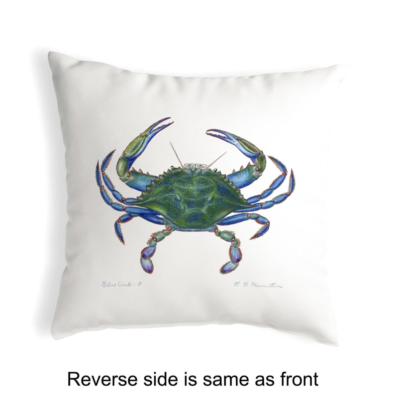 Outdoor Reversible Throw Pillow