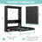 Wall-mounted Murphy Bed, Full/Double Size Murphy Bed, Black-1749116211