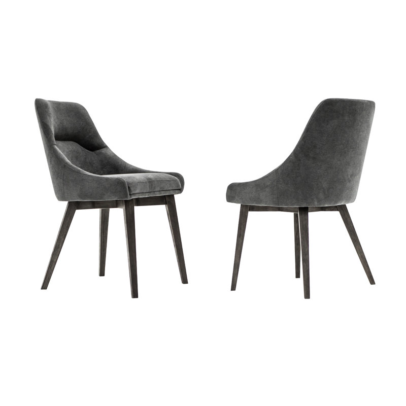 Chaise d'appoint rembourrée Bergamot