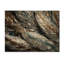 Plumes dorées dorées Ersheen III sur bois-10618722