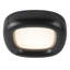 Folio 15-in Black dimmable LED Flush Mount-474215826