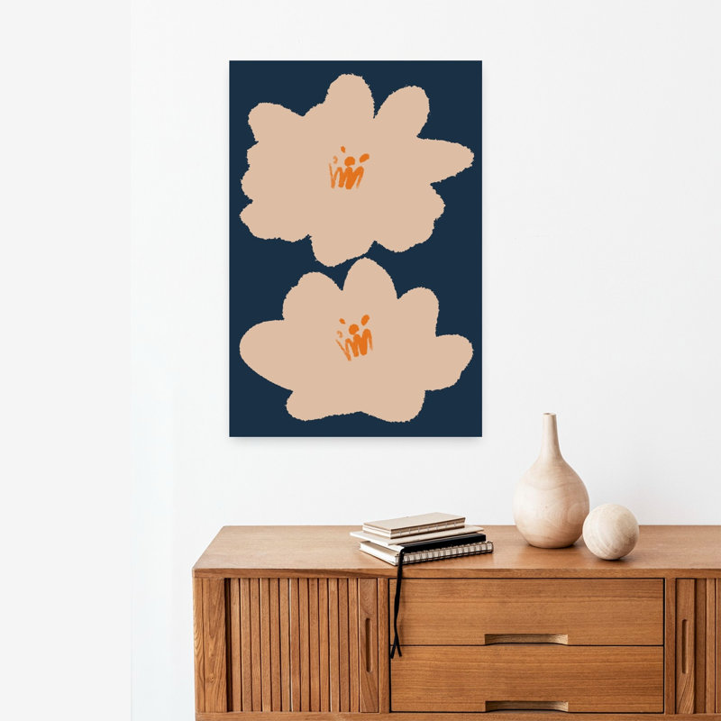 Contemporary Art Abstract Contemporary Wall Art by Melloi Art Prints - Wrapped Canvas Print, 60.96 cm H x 40.64 cm W