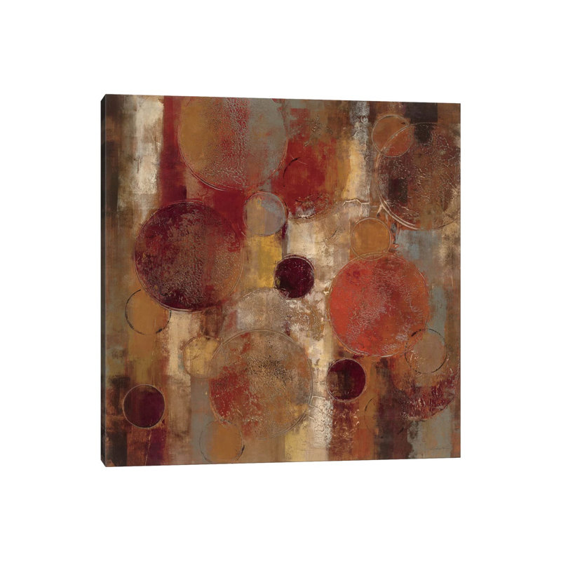 «Oriental Bazar II» par Silvia Vassileva - reproduction d'art, Aucun mat, H 37 po x l 37 po x P 1,5 po, Toile tendue