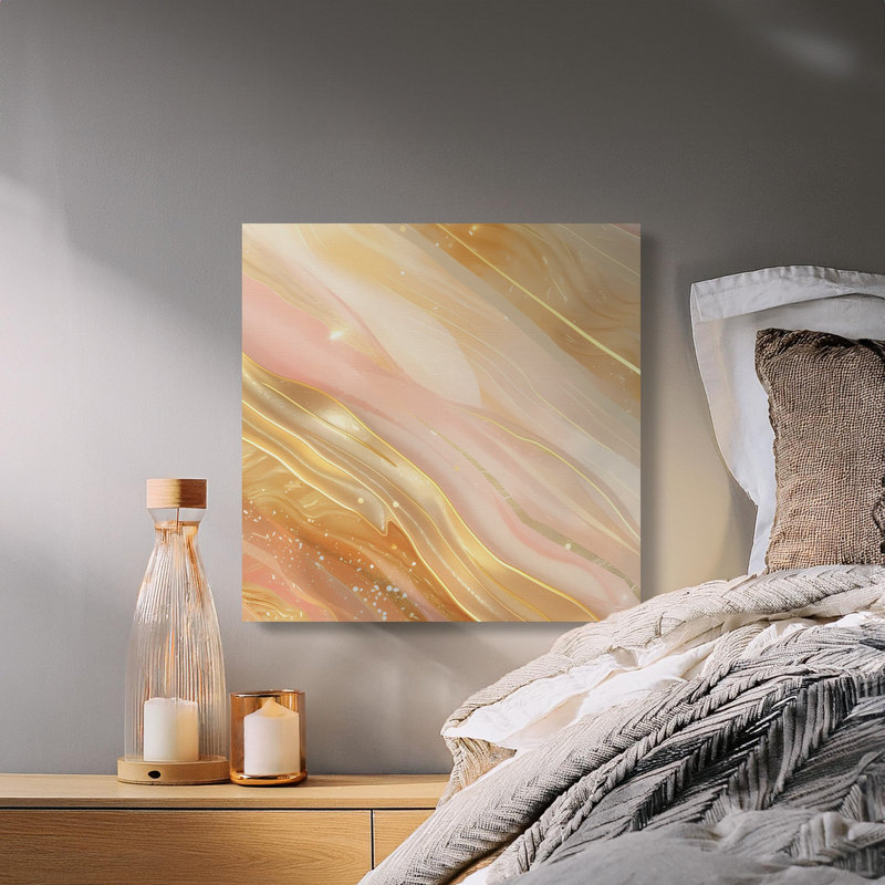 Akur No Frame Print on Canvas, 25.4 cm H  x 25.4 cm W