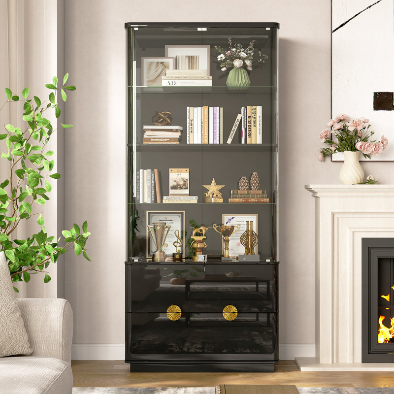 Display Cabinet, Black