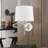 Tyonna Steel Plug-in Swing Arm Sconce-1310982226
