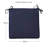 4" Outdoor Seat Cushion Set Of 2-1015038628-1015038630