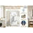 Wall-Mounted Laundry Drying Rack, Foldable Clothes Hanger Organizer-814345275
