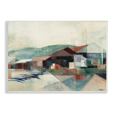 Hillside Valley Village, motifs triangulaires - impression