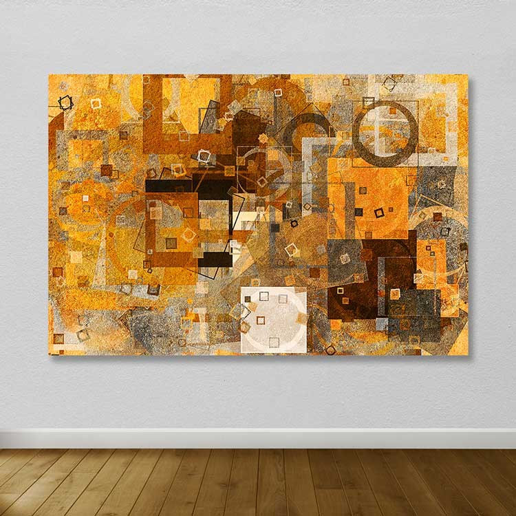 Peinture décorative sur toile