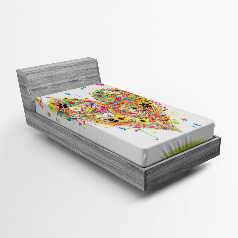 Microfiber Fitted Sheet, Twin Fitted Sheet