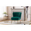 Chaise d'appoint en velours Tru-1276429203