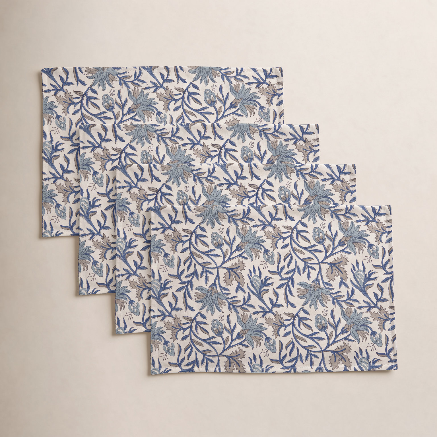 Botanical Floral Cotton Placemat