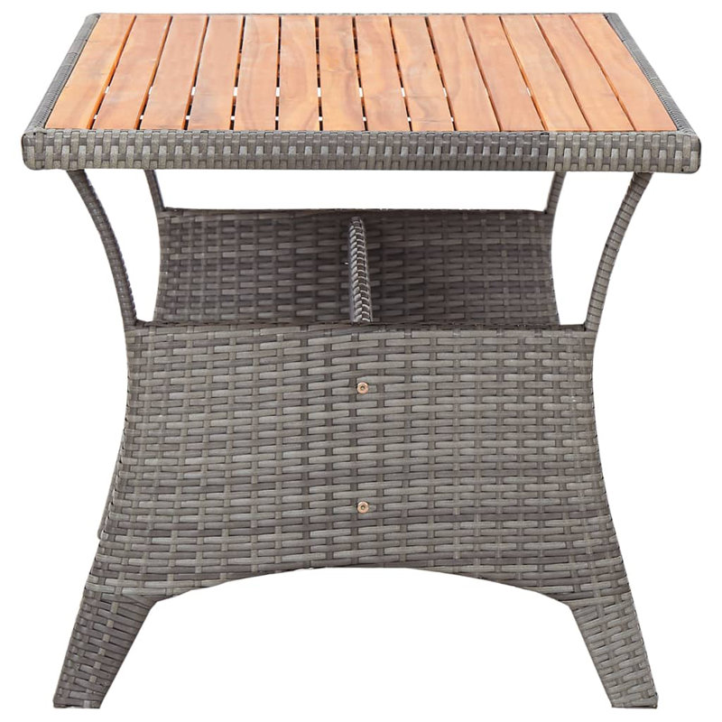 Patrece Rattan Dining Table, 120 x 70 x 66 cm