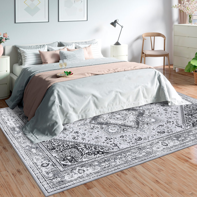 Tapis Joshual avec envers antidérapant, Rectangle 5 pi x 7 pi