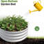 2 PCS, grand lit rond surélevé Garedn, lits surélevés en métal pour les légumes, jardinière surélevée pour jardin extérieur, jardinière pour patio surélevée pour fleurs, herbes-376894514-376894516