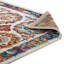Tapis à motif de treillis floral vieilli Porch & Den-529206052
