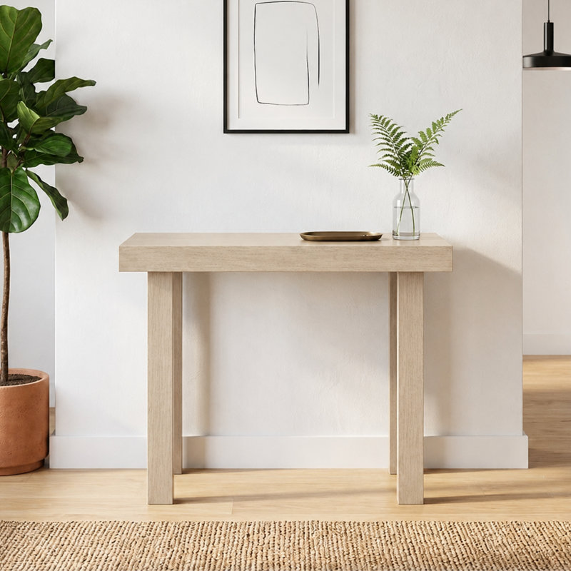 Console Beckett, L 36 po, Coquillage
