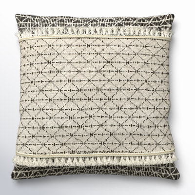 Santina Tassels Cotton Throw Pillow
