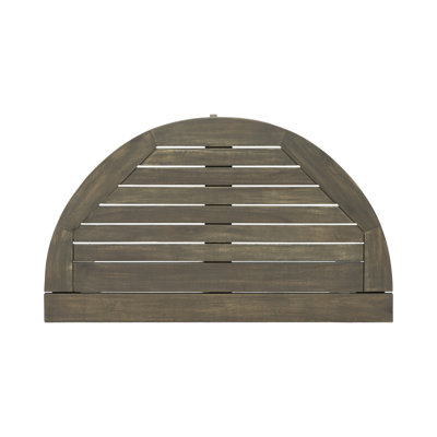 Table pliante demi-ronde d'extérieur Modern