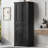 Bathroom Tall Storage Cabinet with 4 Doors & 1 Drawer, Adjustable Shelf, Anti-Tipping Device, MDF Storage Organizer-1966673686