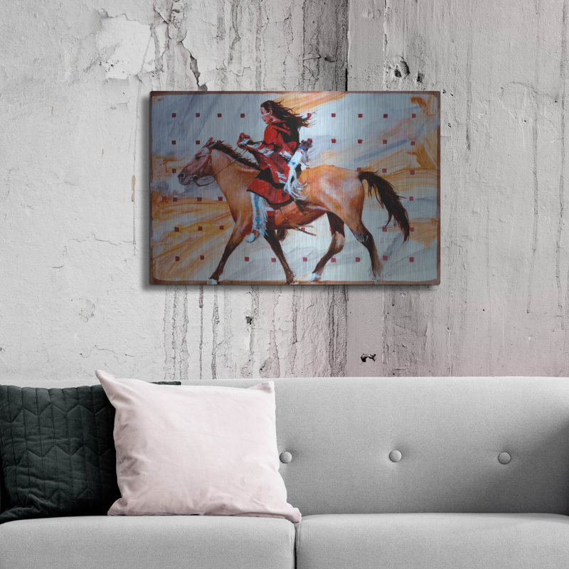 " Sprint " by J. E. Knauf, 24" H x 36" W