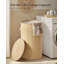 Bamboo and Steel Laundry Hamper
