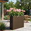 Jardinières rectangulaires en métal pour plantes d'extérieur-1970011624-1970011638