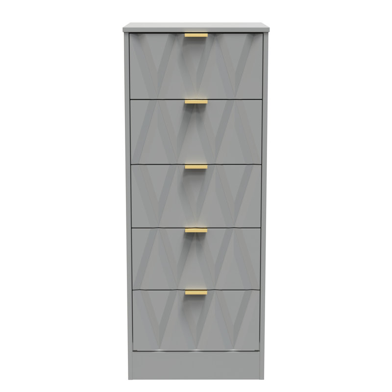 Las Vegas Bedside Table, Dusk Grey