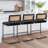 Georgios Velvet Upholstered Cane Back Bar & Counter Stool-2064843734-2070465701