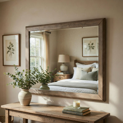 Miroir de commode Cely, moulure 36X52