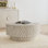 Table basse de rangement en bois massif Abshire