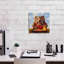 «Shrimp On The BBQ» par Lucia Heffernan, art mural sur toile-36978911