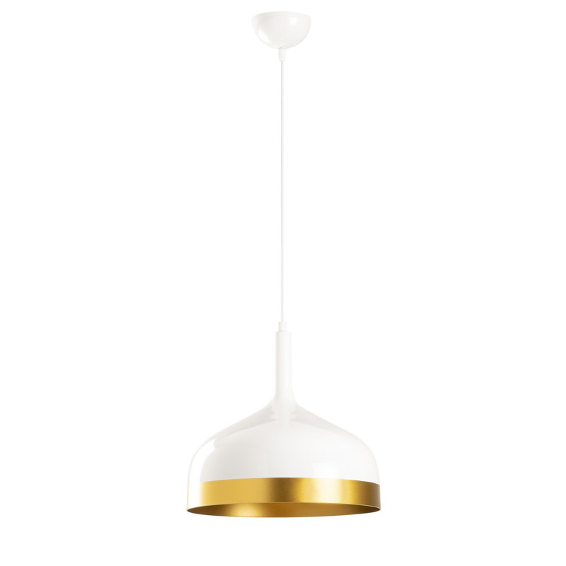 Luminaire suspendu en forme de dôme à 1 lumière Mariel