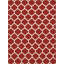 Tapis rouge tissé à la machine Molly-1957635951