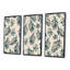 Green Boho Feathers - 3 pièces, reproduction sur toile-1546576309-1546576308