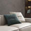 Coussin de canapé modulaire en cuir blanc
