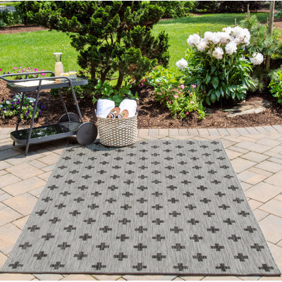 Tapis rayé intérieur / extérieur Umbria