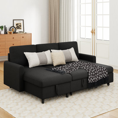  Bergvin 74.8" Upholstered Sleeper Sofa 